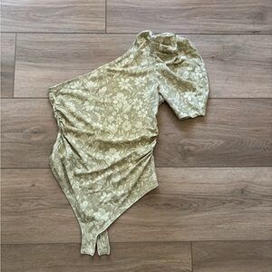 Free people one shoulder bodysuit